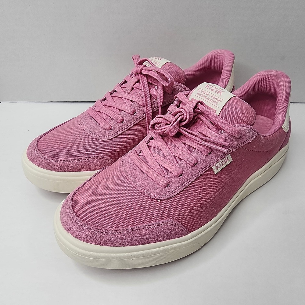 KIZIK Prague 2 Casual Shoes Women's Size 8 Pink And White New